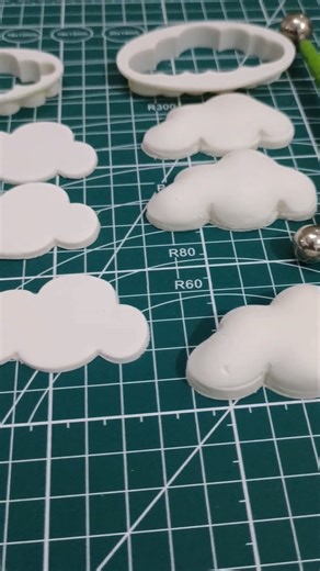 How to Make Clouds Cake Topper for Birthday Cake#cloudscaketopper #caketopper #birthdaycake #viral