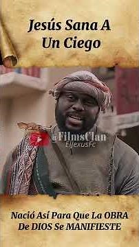 Jesús Sana A Un Ciego. Nació Así Para Que La Obra De DIOS Se Manifieste (The Chosen) #shorts