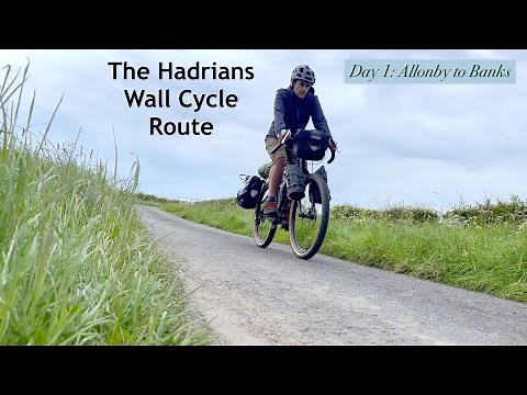 Hadrians Wall Sustrans Cycle Route 72. Day 1: A ride through of the first 106km starting in Allonby