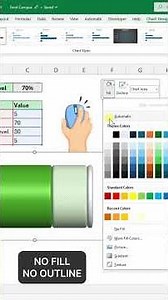 Create a Dynamic Battery Chart in Excel 🔋 | Easy Dashboard Tutorial