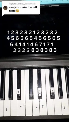 How to Play 'Fallen Down' from Undertale on Piano - Left Hand Tutorial