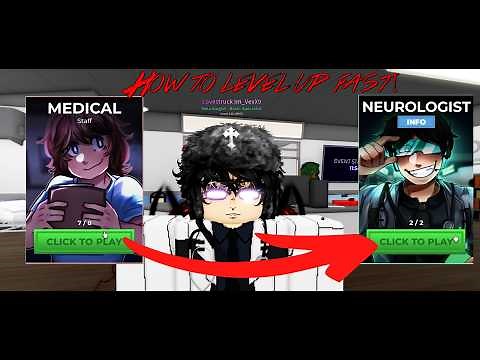 How To Level Up MED FAST in Asylum Life Roblox 🚑 | Beginner to Pro Guide