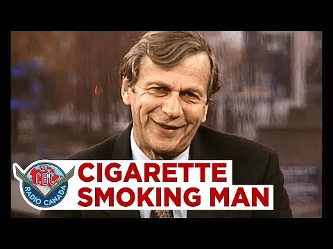 The X-Files' Cigarette Smoking Man, Canadian actor William B. Davis, 1999