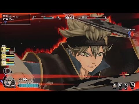New Black Clover Quartet Knights Gameplay Trailer - Zone Control [OFFICIAL]