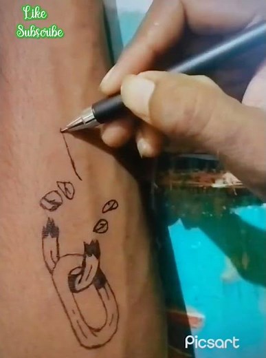 Broken chain tattoo | chain tattoo | #shorts #chain #ytshorts