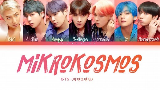 【防弹少年团BTS】防弹少年团 - Mikrokosmos ( - ) [Color Coded 歌词/Han/Rom/Eng/]