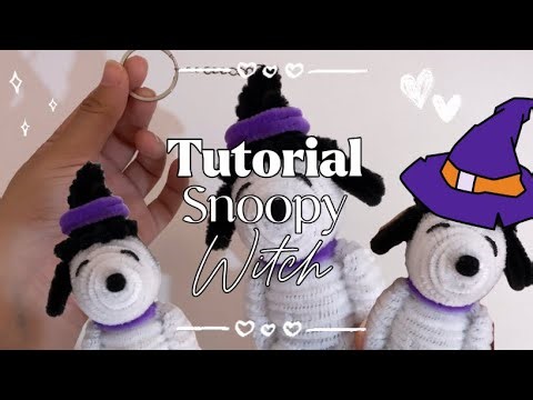Tutorial Snoopy Witch 💜 | Hazlo tú misma
