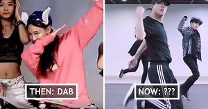 Dabbing Is Dying out...And Here's The New Viral Dance Move Among Idols