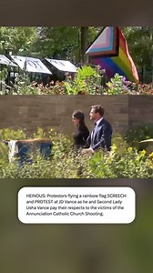 Protestors Fly Trans Flag ONE WEEK AFTER Deadly Transgender Shooting At Catholic Church | Townhall.com