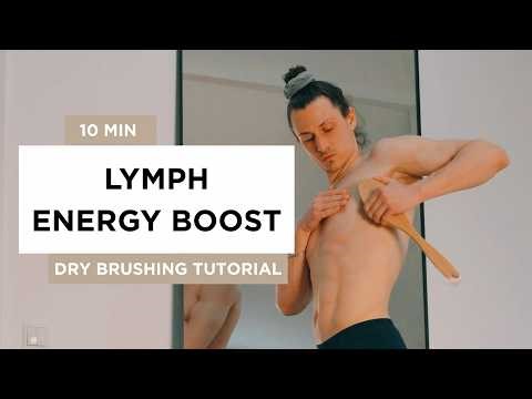 10 Minute Dry Brushing Routine (Better Than a Spa Day) | Lymph Flow & Energy Boost