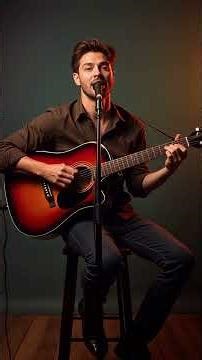 Goodnight, My Love 🌙🎸 Sung & Played by AI Male Voice | Virtual Singer Short