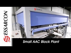Small AAC block manufacturing Plant by ESSARCON, Call 8600 210 200