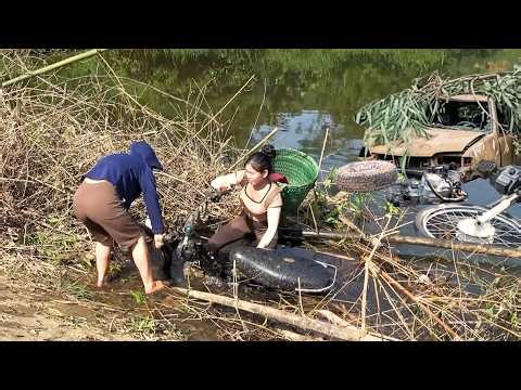 Genius Girl Brings a Water-Damaged Motorcycle Back to Life