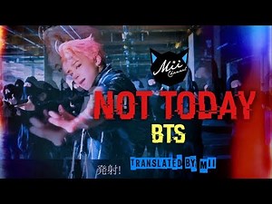 ［和訳/ENG］Not Today［BTS/FMV/高音質］※概要欄に解説あり