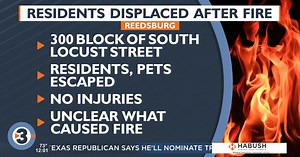 Fire at Reedsburg home displaces residents