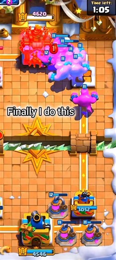 Finally I done This .#clashroyale #gaming #supercell