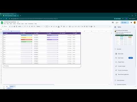 👉 احتراف جوجل شيت للمبتدئين | شرح عملي خطوة بخطوة - 1