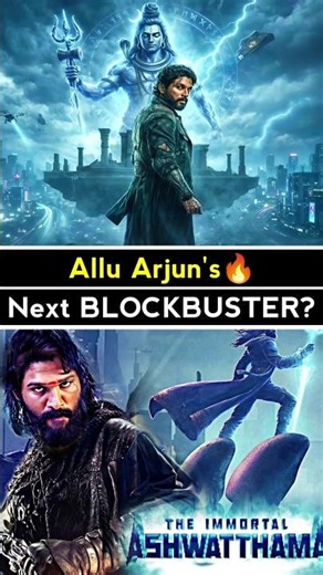 Allu Arjun's Next BLOCKBUSTER? 🔥 Ashwatthama Update!_#AlluArjun #TheImmortalAshwatthama