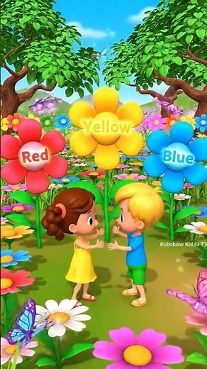 🌸 Colors Song for Kids | Learn Colors with Rainbow Kids TV