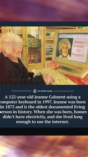 A 122 Years Old Using Computer