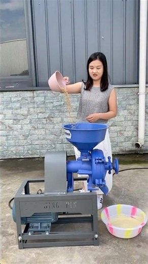 One machine, multiple applications, and easier processing. #backbone#agriculture #grind #machine