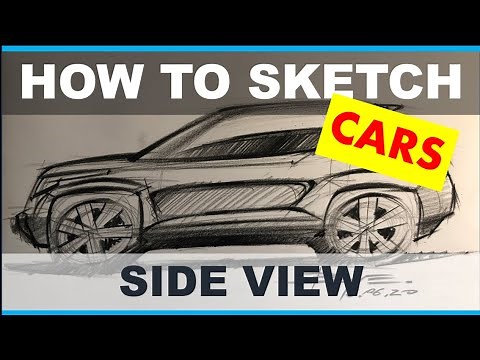 Drawing a Car Side View