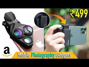 Best Mobile Photography gadgets ✅ 7 Useful smartphone accessories,Gear | On amazon - Smart Gadgets
