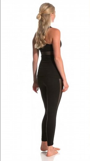 Beyond Yoga Sheer Illusion High Waisted 7/8 Yoga Leggings | SwimOutlet.com