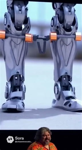 Anti Robot weaponry : BOLO gun !, an Ai vid clip made w/ OpenAI Sora2