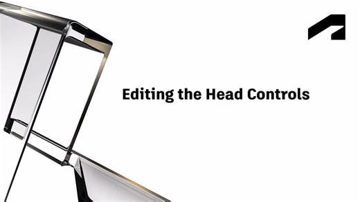 Editing the head controls | Autodesk