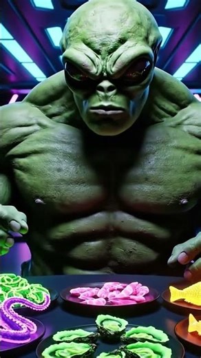 Top 5 seafood items that an alien would try