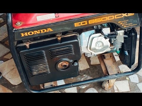 Honda EG 6500 Generator Half Engine Replacement | Live Repair