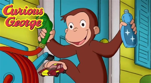 George and Allie’s car wash 🧽 George is a good little monkey…and always very curious! For over 80 years, the adventures of George and his friend The Man With the Yellow Hat have been delighting children with their playfulness and fun. The TV show reveals how curiosity is a building block of learning, as it introduces simple science, technology, engineering and math concepts to the youngest viewers.#kidscartoons #kids #tv #vintage #fyp