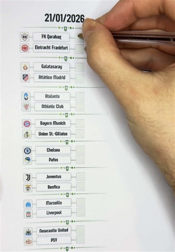 Guessing 21/01/2026 Champions league Games ⚽️🧪 #football #footballpredictions #championsleague #footballtiktok