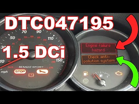 Renault Megane lll 1.5 DCI "Engine Failure Hazard"... Fault finding and repair.