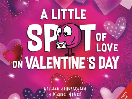 【英语】《小点点在情人节的爱 A Little Spot of Love on Valentine s Day》儿童英语绘本故事