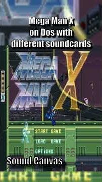soundcards on DOS mega man x gave some very different sounds. #gamaing #megaman #shorts