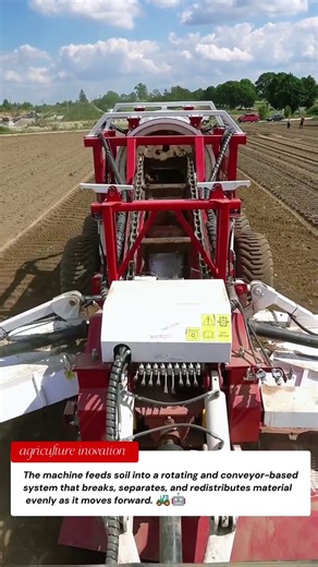 Advanced Farm Machine Processing Soil | Powerful Tools Separating Materials 🚜🤖