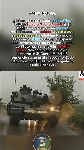 La orden que James Blunt no quiso cumplir 🇷🇺🚫