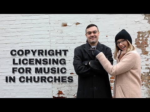 Copyright licensing for Churches Live Streaming Christian Music