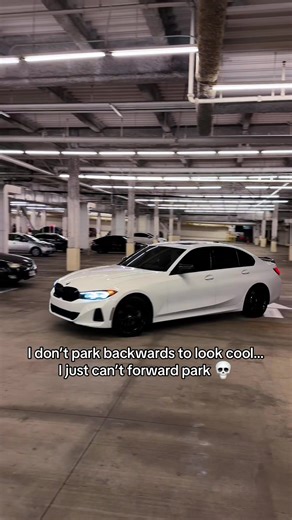 Struggles of Forward Parking a Car