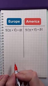 202K views · 2.2K reactions | Europe vs America  | YOUNG MATH | Facebook