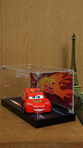 Nookbricks on Instagram: "⚡️ Pre-order is now open! Our LED Light Acrylic Display Case for Lightning McQueen is here to make your collection truly Ka-Chow! 🚗💨✨ Show off Lightning McQueen in style with bright LED lighting and a premium dust-proof acrylic display 🏁✨ Perfect for Disney Pixar Cars fans and collectors! 🧊 Crystal-clear acrylic 🛡️ Dust protection 💡 Stunning LED lighting ⚠️ Display case only — LEGO® product NOT included 📦 Pre-order now & be the first to light up your collection �