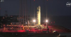 Wallops Island rocket launch visible from Virginia Beach