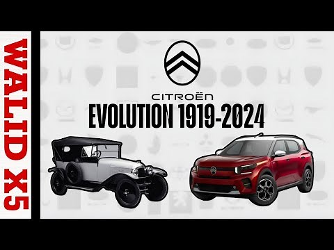 Citroën Evolution (1919–2024) | A Century of French Creativity on Wheels