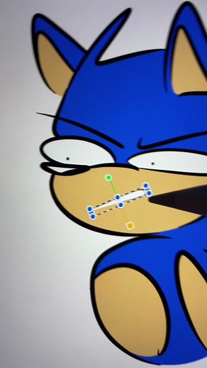 Coloring Drunk Sonic with Shadow from Madness Spam Account