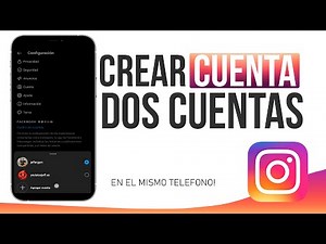 Crear Otra CUENTA de INSTAGRAM en el Mismo Celular 🟣