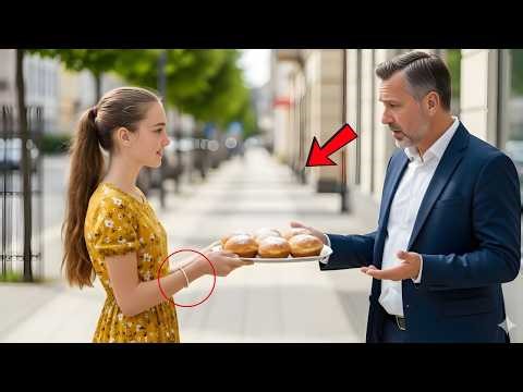 Milioner kupił pączki od swojej córki, nie wiedząc, kim ona była… ale gdy zobaczył bransoletkę…
