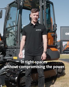 167K views · 138 reactions | Meet our newest arrival, the DX63-7.  It boasts a new cab, DEVELON D24 Stage V engine, and many new innovative features. We showcased it at Plantworx 2023 and took a look around the machine! Learn more: bit.ly/3LAhKyH Find your nearest dealer: https://bit.ly/2Tdj6X8 *DEVELON replaces the DOOSAN brand on all construction equipment. | Develon Europe | Facebook