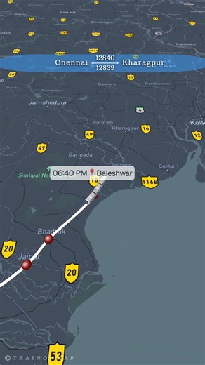 🚆12840 | Howrah mail, Train Info ⤵️